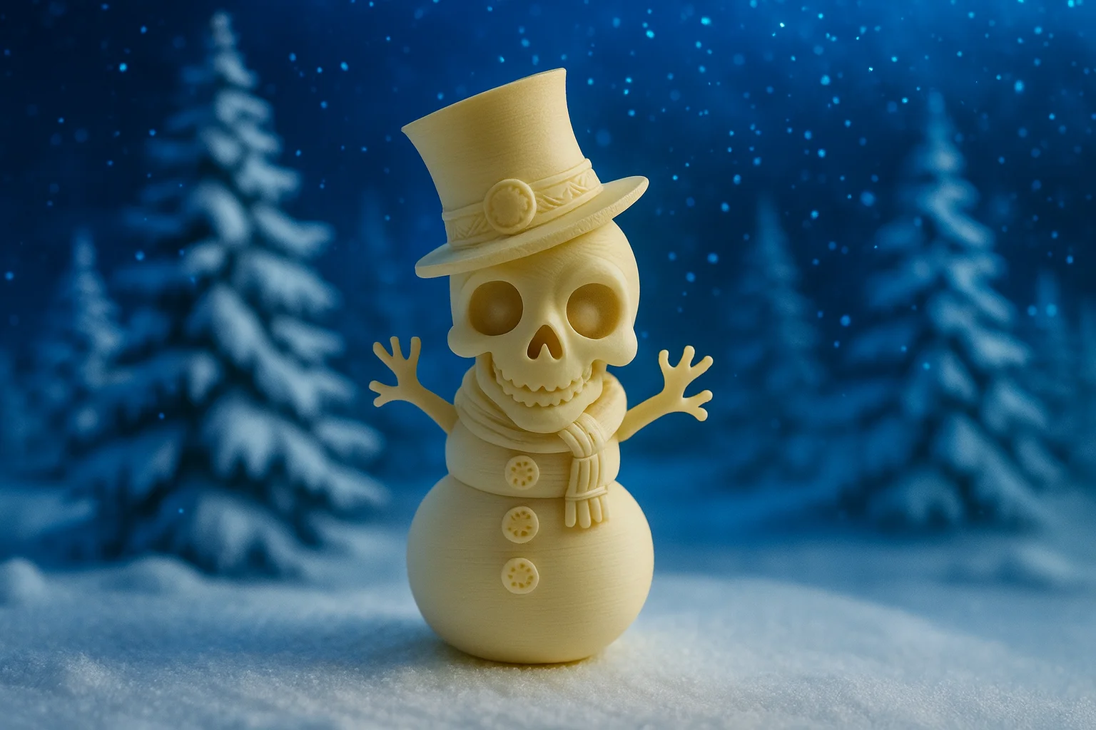 Снеговик - скелет