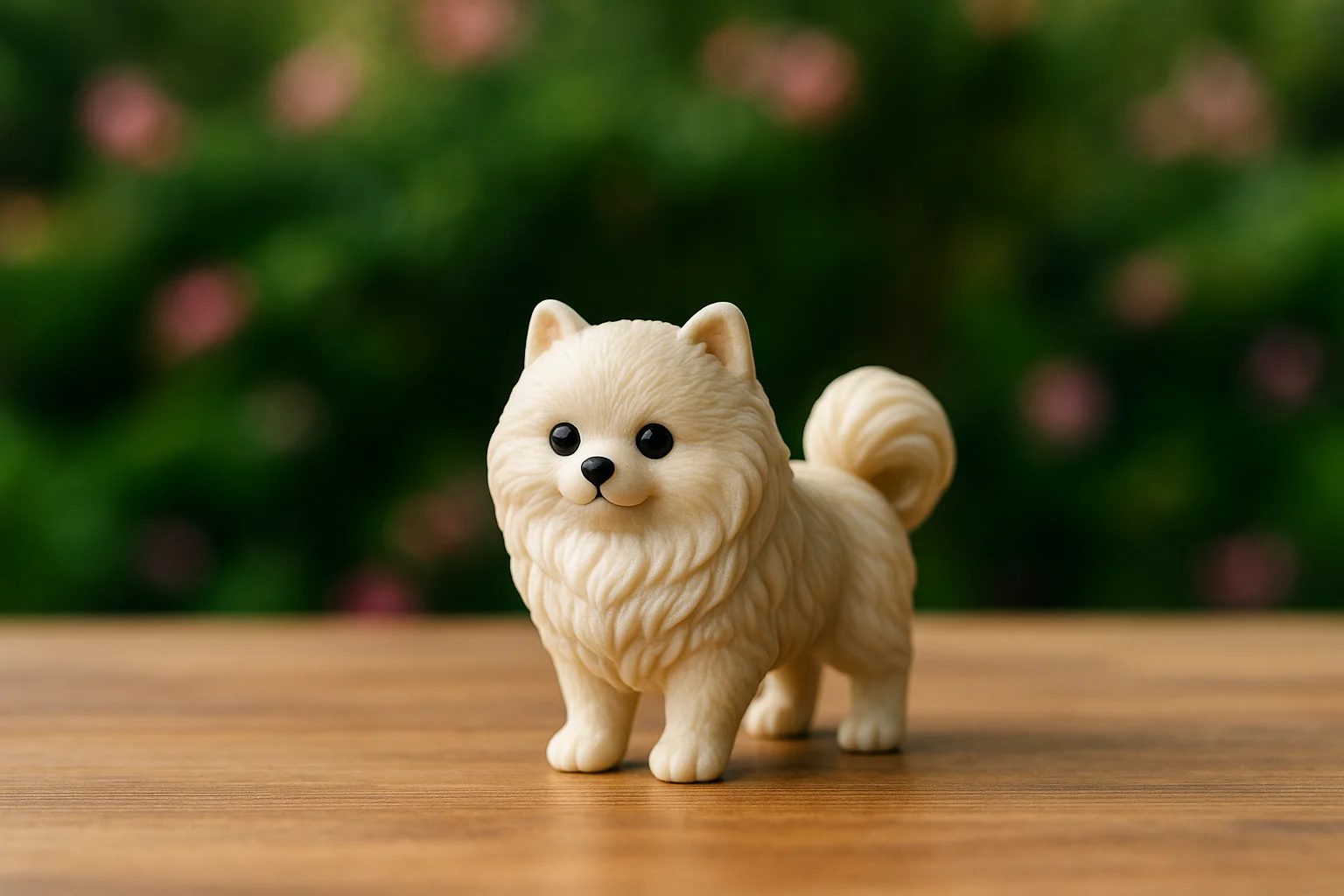 Собака - шпиц 