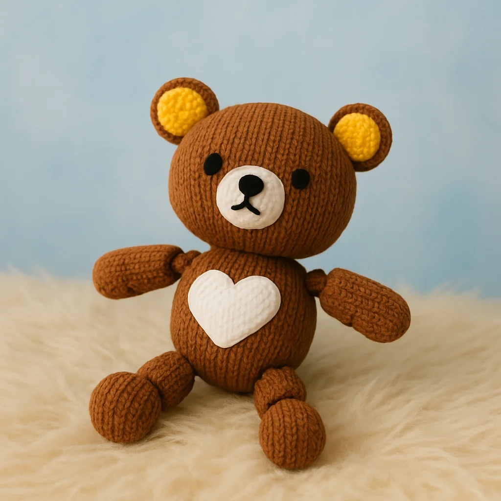 Вязаный мишка