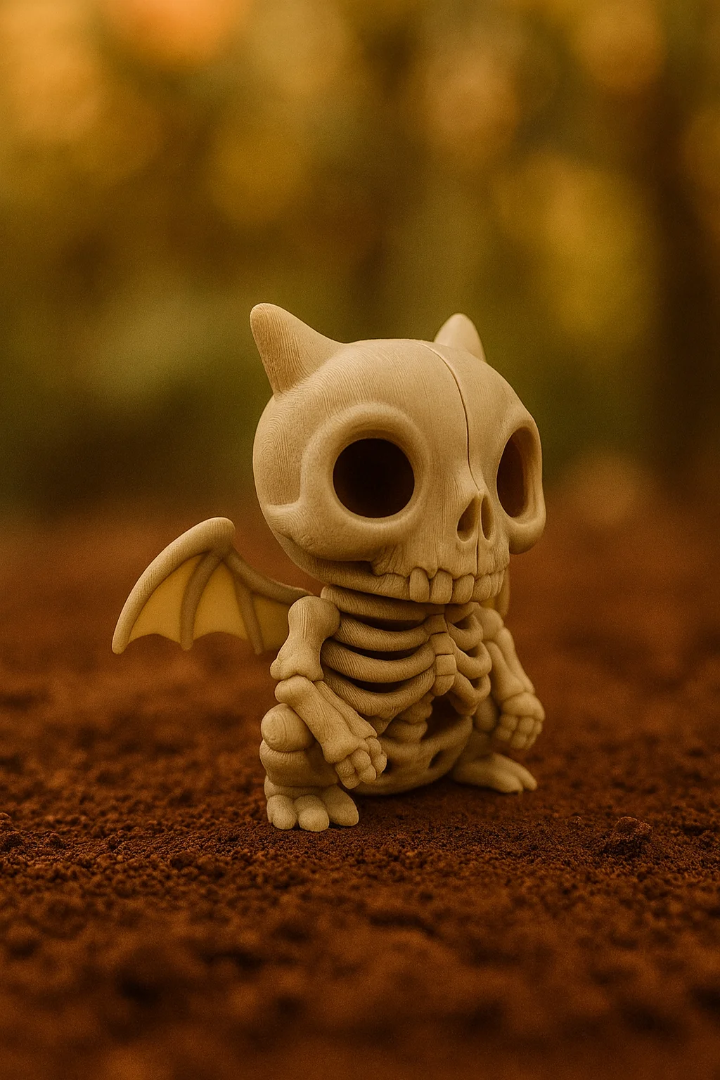 Дракончик-скелет