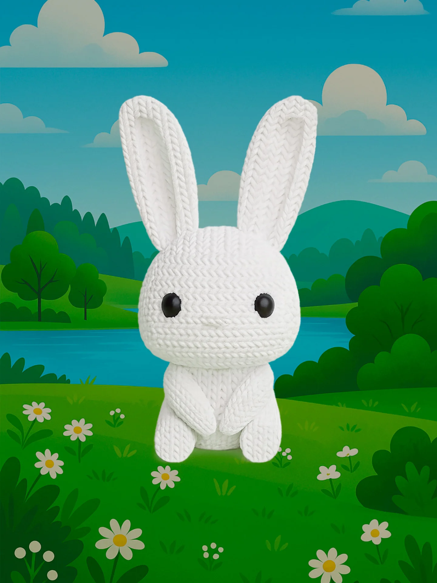 Зайчик - Вязаная семейка