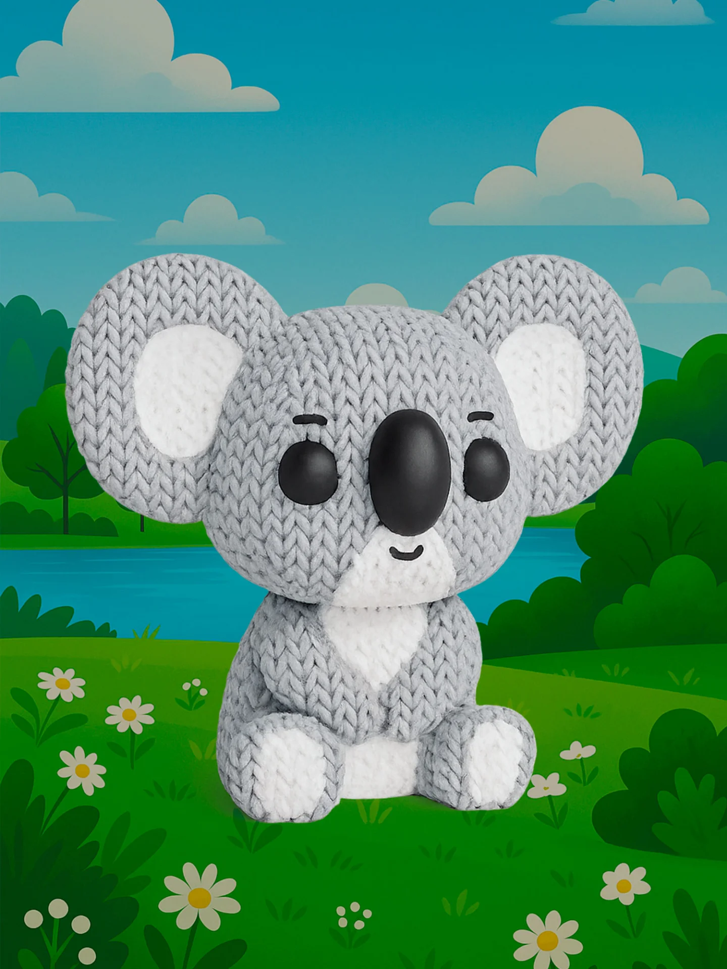 Коала - Вязаная семейка