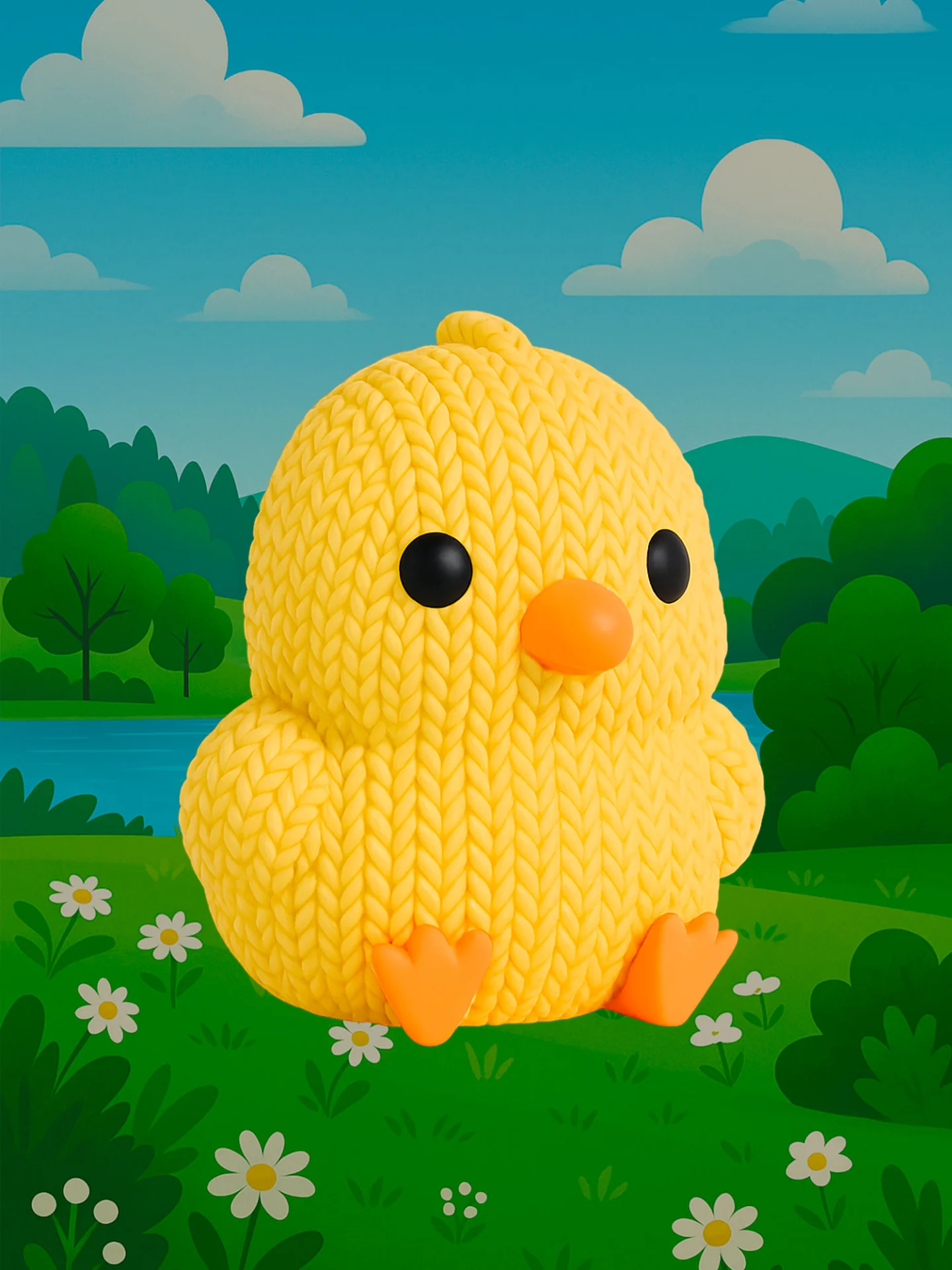 Цыплёнок - Вязаная семейка