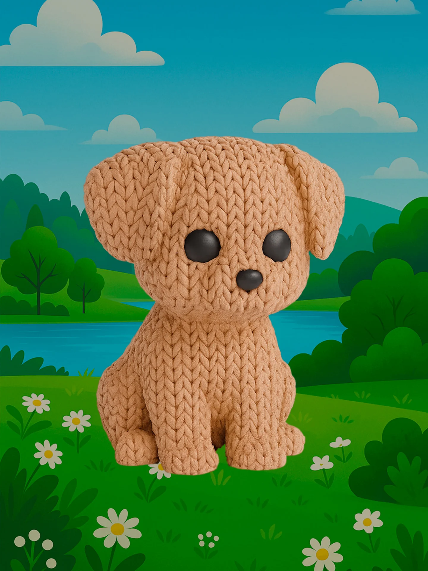 Собачка - Вязаная семейка