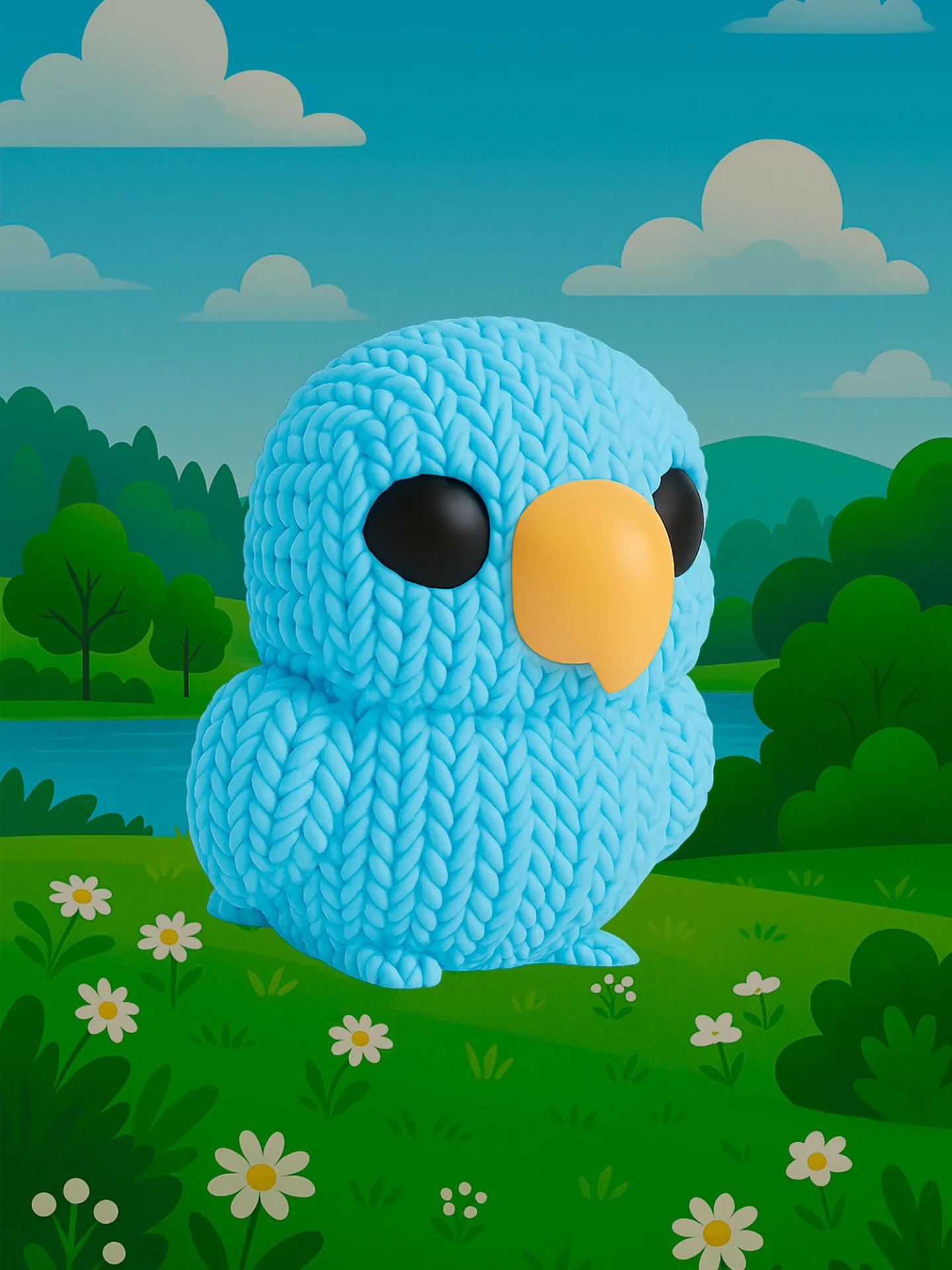 Попугайчик - Вязаная семейка